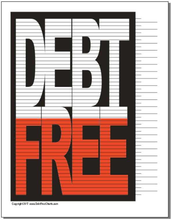 debt free chart