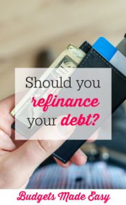 Should I refinance your debt?