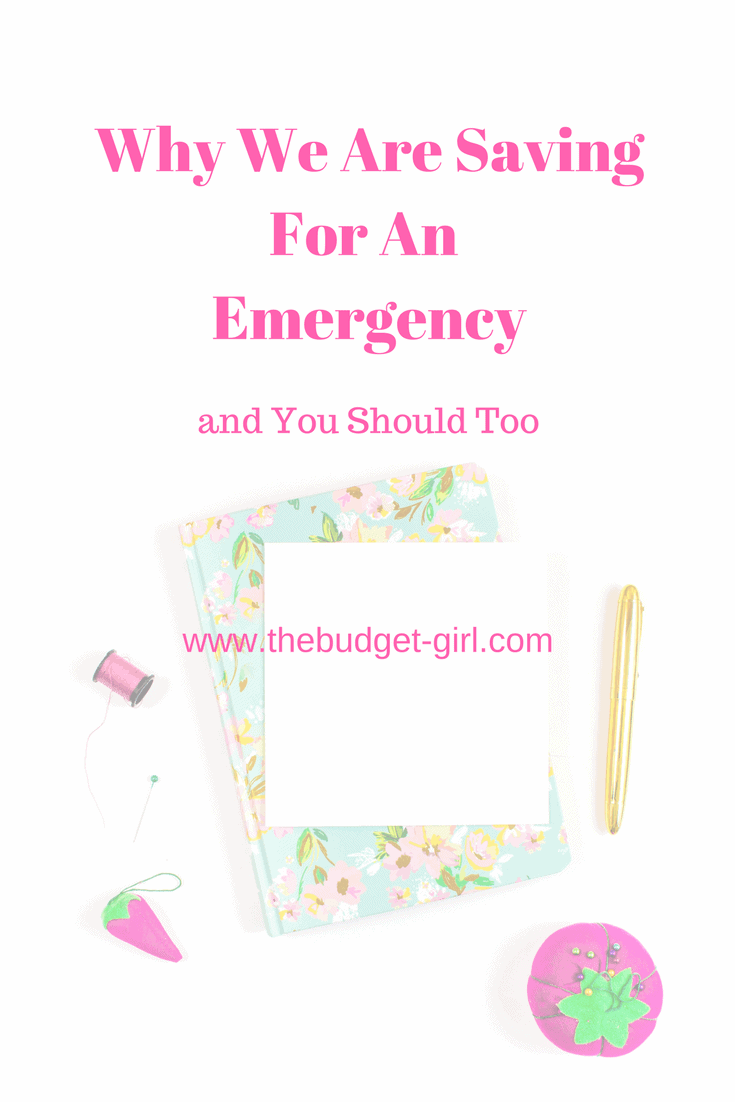 Why We Are Saving for an Emergency