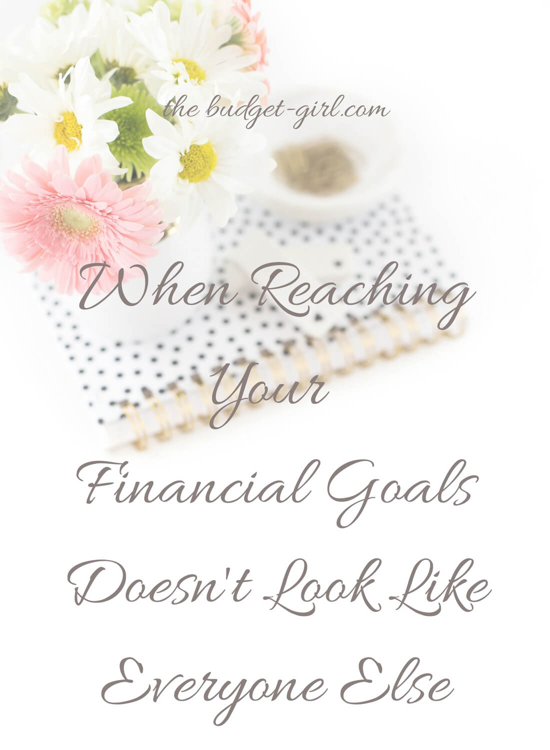 How We Are Reaching Our Financial Goals