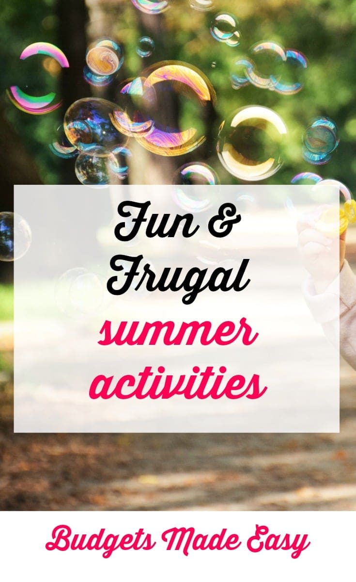 fun and frugal family summer activities, summer family fun