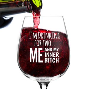 funny wine glass