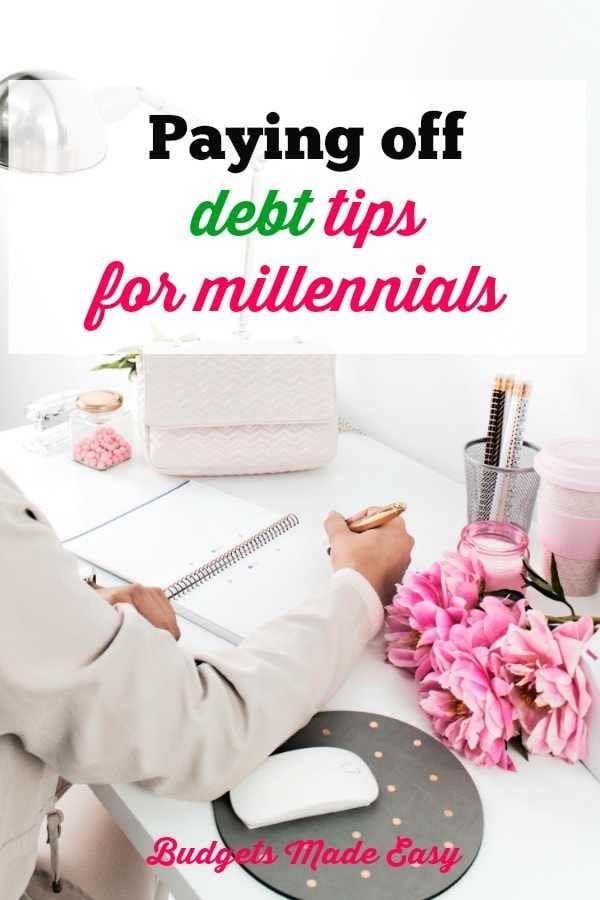 paying off debt tips for millennials