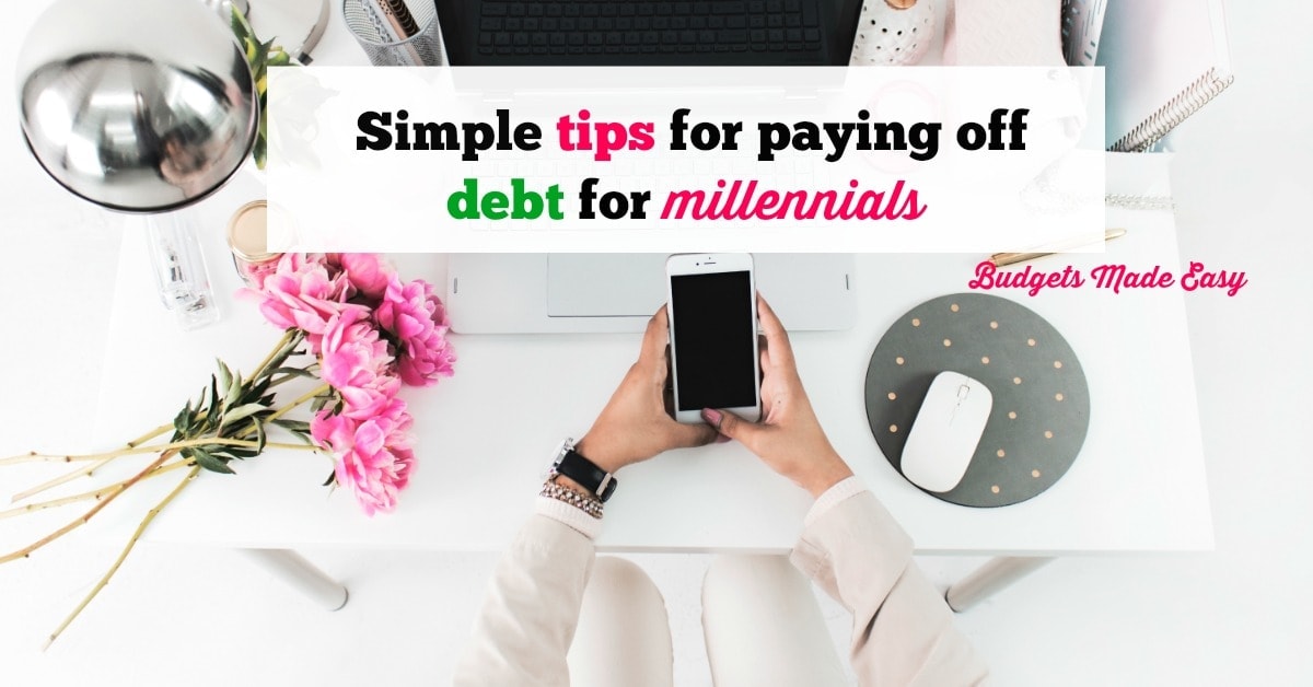 paying off debt for millennials