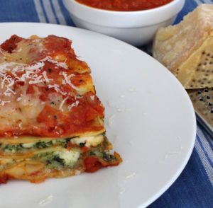 3 cheese butternut squash lasagna