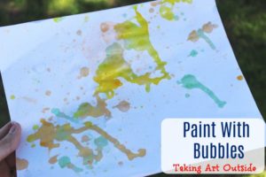 bubble painting