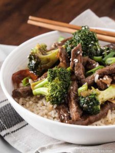 beef and broccoli stir fry