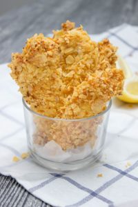 crispy baked cornflake chicken tenders