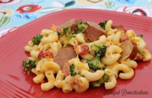 crockpot broccoli and sausage casserole 