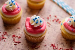 patriotic cupcakes