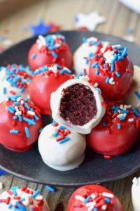 red velvet cake balls