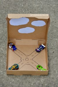 DIY toy car track
