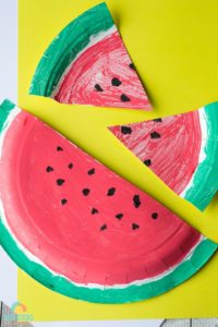 watermelon kid craft