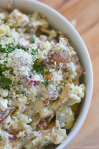 bacon blue cheese potato salad