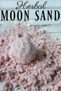 DIY moon sand