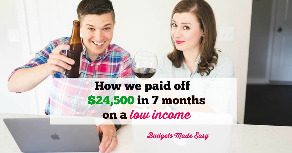 pay off debt fast on a low income