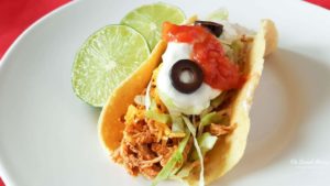 Instant pot chicken tacos