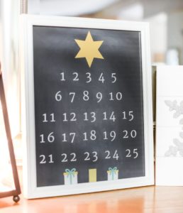 christmas countdown tree printable