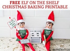 elf on the shelf printable