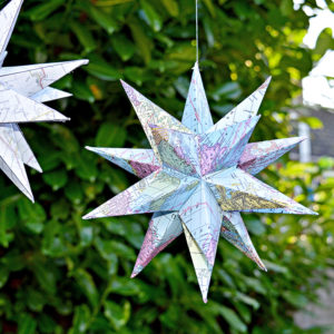 3D Christmas star