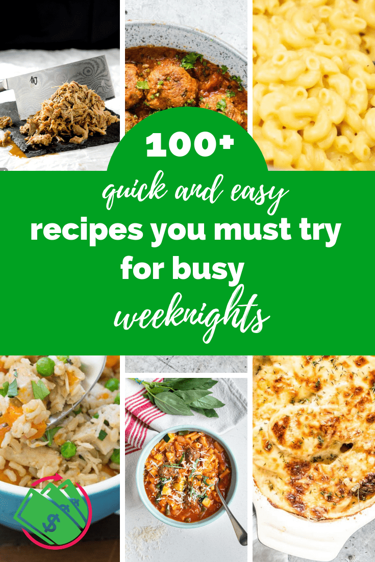 100+ Instant Pot recipes that are easy and perfect for beginners. These recipes are quick and easy for busy weeknight dinners. These dinner recipes will help you meal plan on a budget and give you ideas for the whole month! | chicken | pasta | family | with ground beef | mexican | vegetarian | ideas | healthy | curry | low carb | whole30 | paleo | desserts | soups | pressure cooker | beef | pork | easy | kids | quick | on a budget | dinner ideas | #instantpot #recipes #dinner