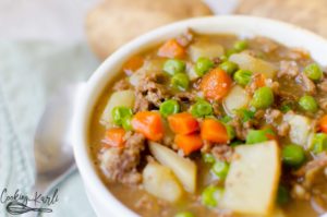 ground beef stew instant pot