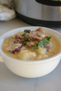 instant pot kielbasa potato soup 