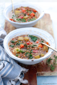 lentil soup instant pot