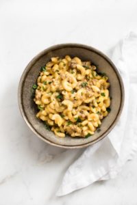 hamburger Mac and cheese instant pot