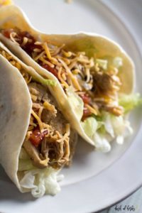 chipotle chicken tacos