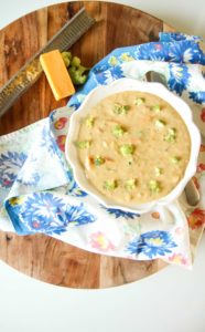 broccoli cheddar soup instant pot