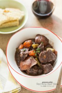 red wine beef stew