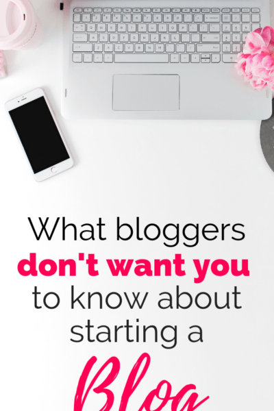 5 good reasons you shouldn't start a blog and a few reasons you should. Starting a blog is hard work and these things no one else will tell you! |make money | blogging | tips | #blog #makemoney