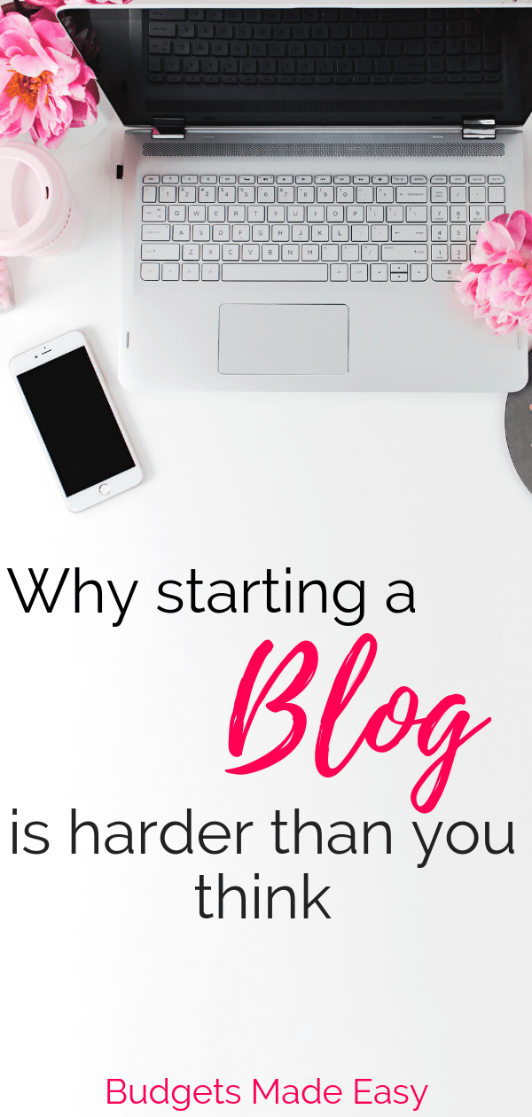 5 good reasons you shouldn't start a blog and a few reasons you should. Starting a blog is hard work and these things no one else will tell you! |make money | blogging | tips | #blog #makemoney