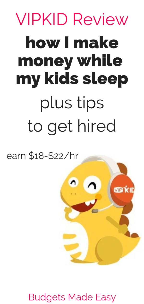 VIPKID review from a teacher plus interview tips and how to get hired quickly. This is the perfect work at home job for moms. You can work while your kids sleep! #mom #jobs #stayathome