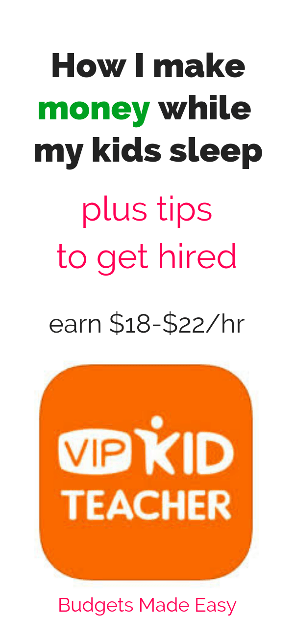 VIPKID review from a teacher plus interview tips and how to get hired quickly. This is the perfect work at home job for moms. You can work while your kids sleep! #mom #jobs #stayathome