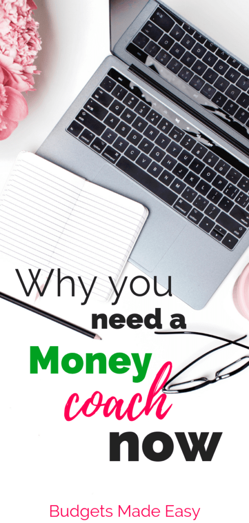 How a money coach can help you make a budget, save money fast and pay off debt quickly. #money #coach #debt