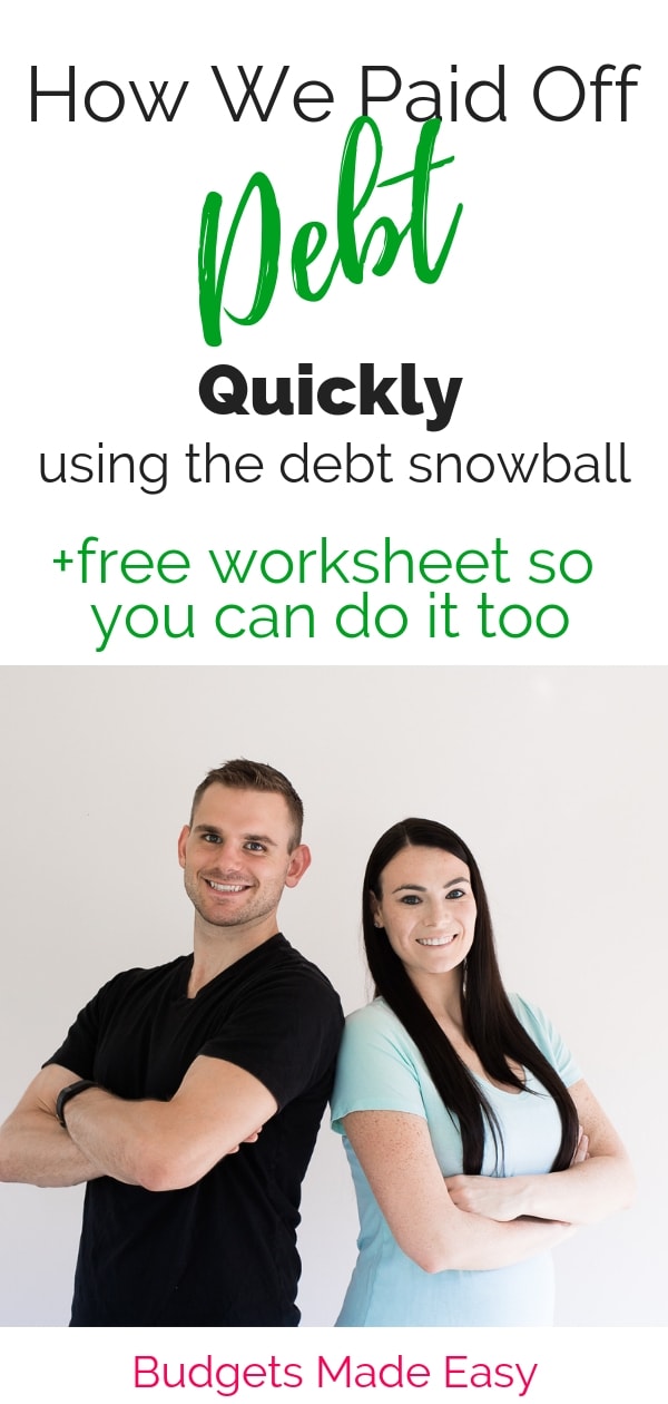 How this couple paid off $25000 in student loans fast by working online. Paying off debt fast with a budget and frugal living. #debttips #frugal #studentloans