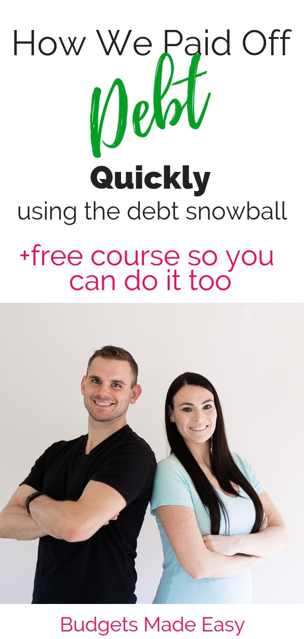 How this couple paid off $25000 in student loans fast by working online. Paying off debt fast with a budget and frugal living. #debttips #frugal #studentloans 