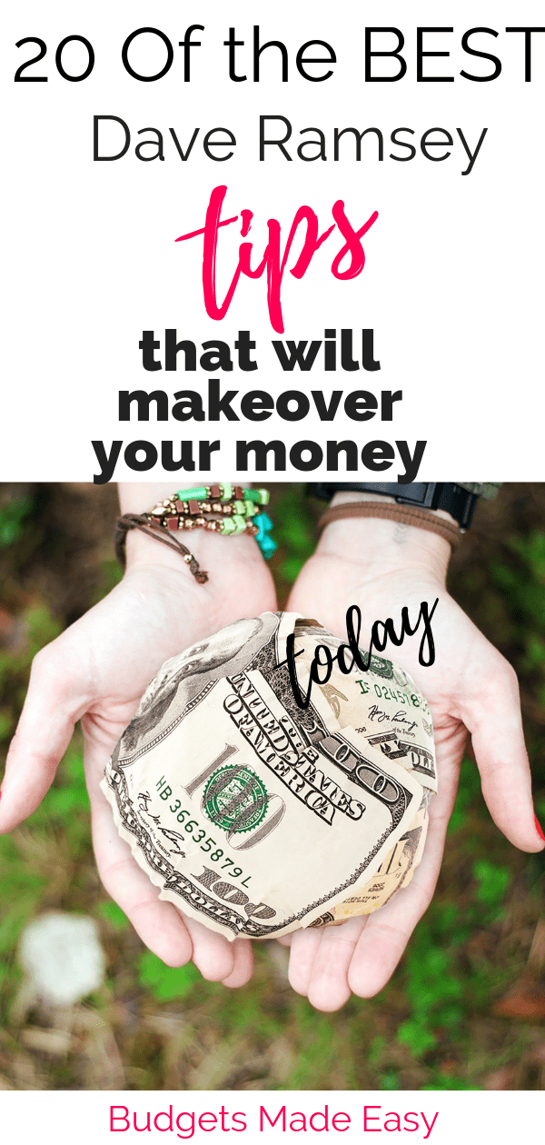 20 Of The Best Dave Ramsey Tips That Will Makeover Your Money Today - the 20 best dave ramsey tips that will help you turn your money around today