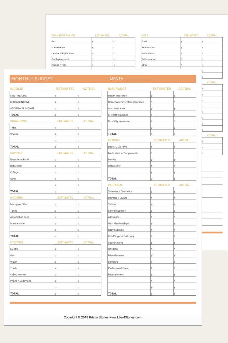 Template For Personal Budget from www.budgetsmadeeasy.com