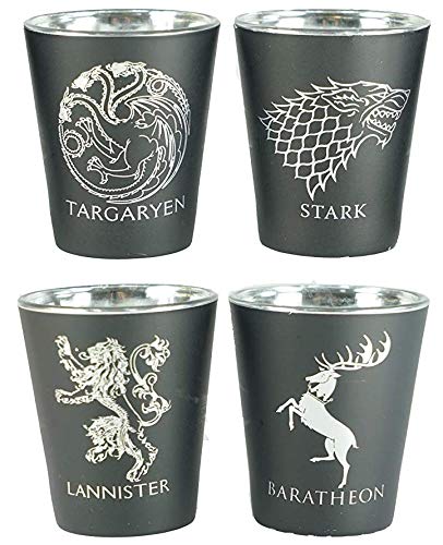 game of throne shot glasses