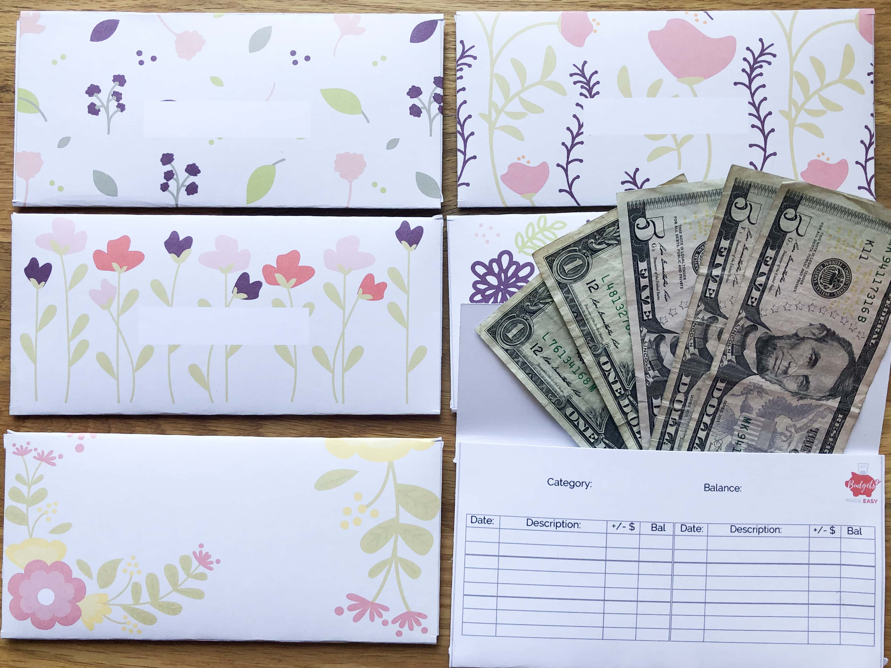 CASH ENVELOPES