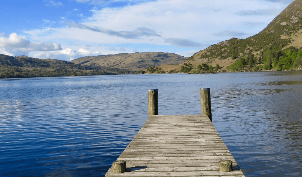 lake and dock