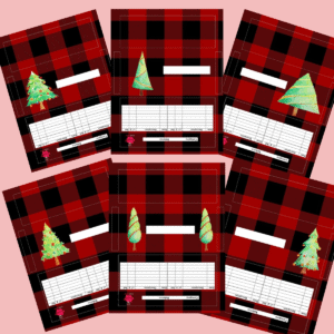 Christmas cash envelopes