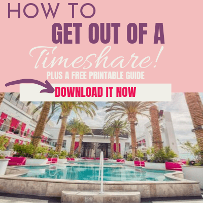 get out of a timeshare