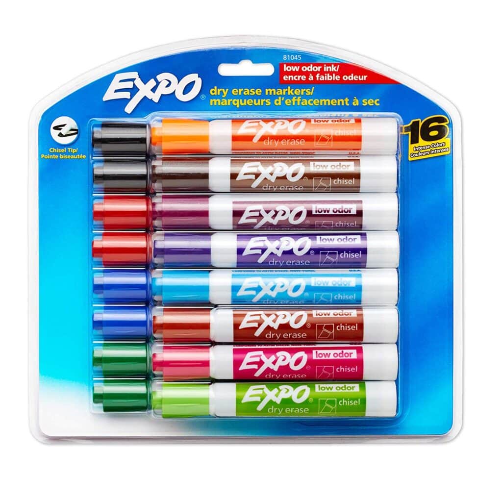 expo markers as a teacher gift for Christmas