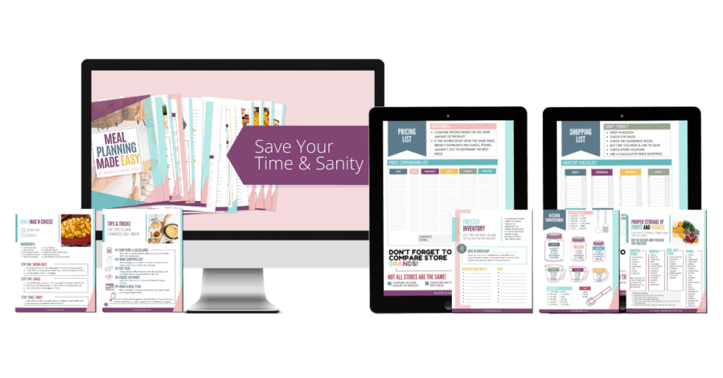 meal planning bundle full price