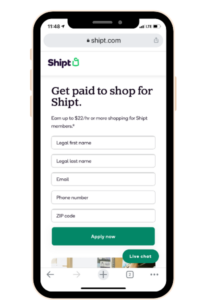 The Shipt app is a great money making app. 