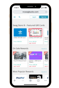 Another app to make money fast is Swagbucks.